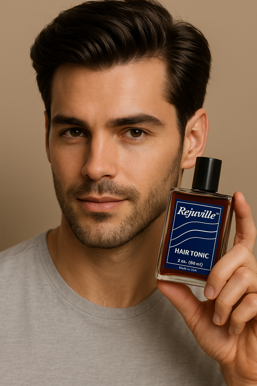 REJUVI HAIR TONIC (60ml)
Rejuville Hair Tonic, for severe hair loss and hair revitalization.