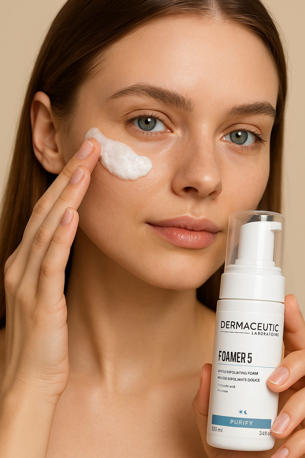 DERMACEUTIC FOAMER 5 (100ml)
Suitable for all skin types
Silicone & fragrance free
Vegan