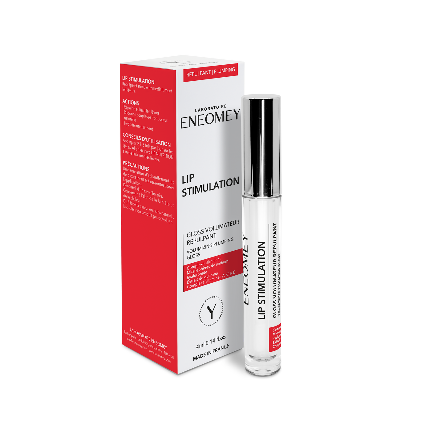 ENEOMY LIP STIMULATION (4ml)
VOLUMIZING PLUMPING GLOSS