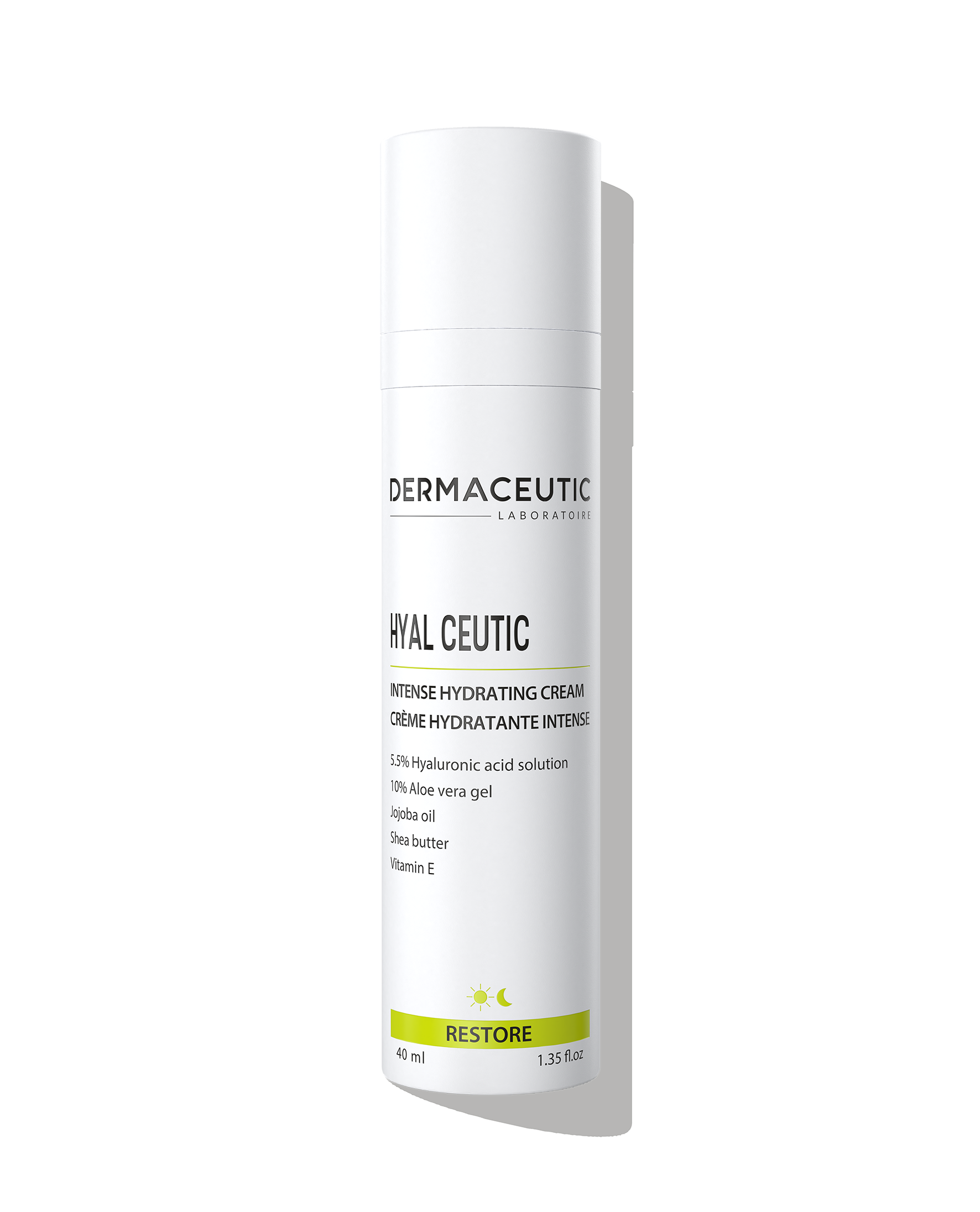 DERMACEUTIC HYAL CEUTIC
Suitable for all skin types
Non-comedogenic
Fragrance free - Vegan