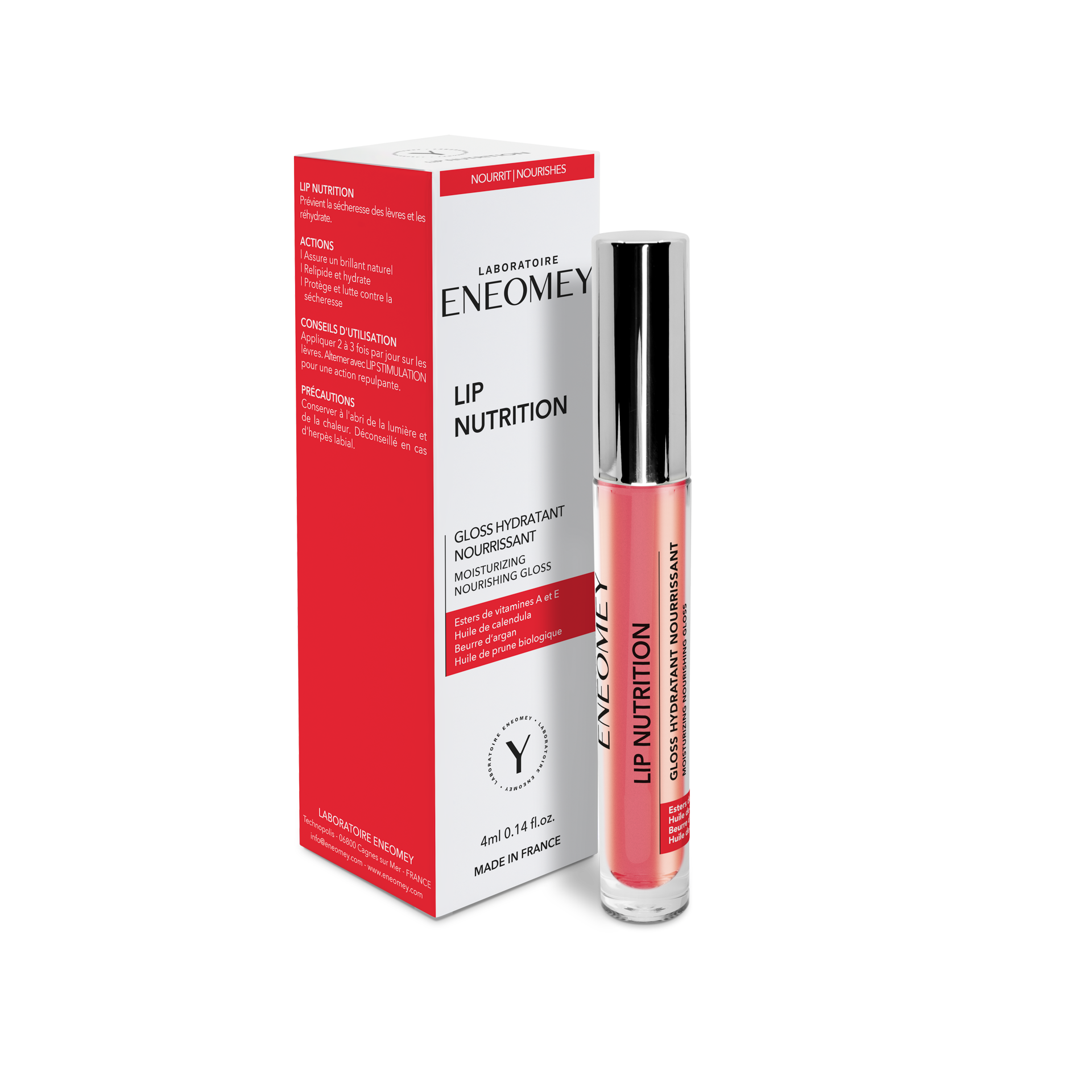 ENEOMEY LIP NUTRITION (4ml)
MOISTURIZING NOURISHING GLOSS