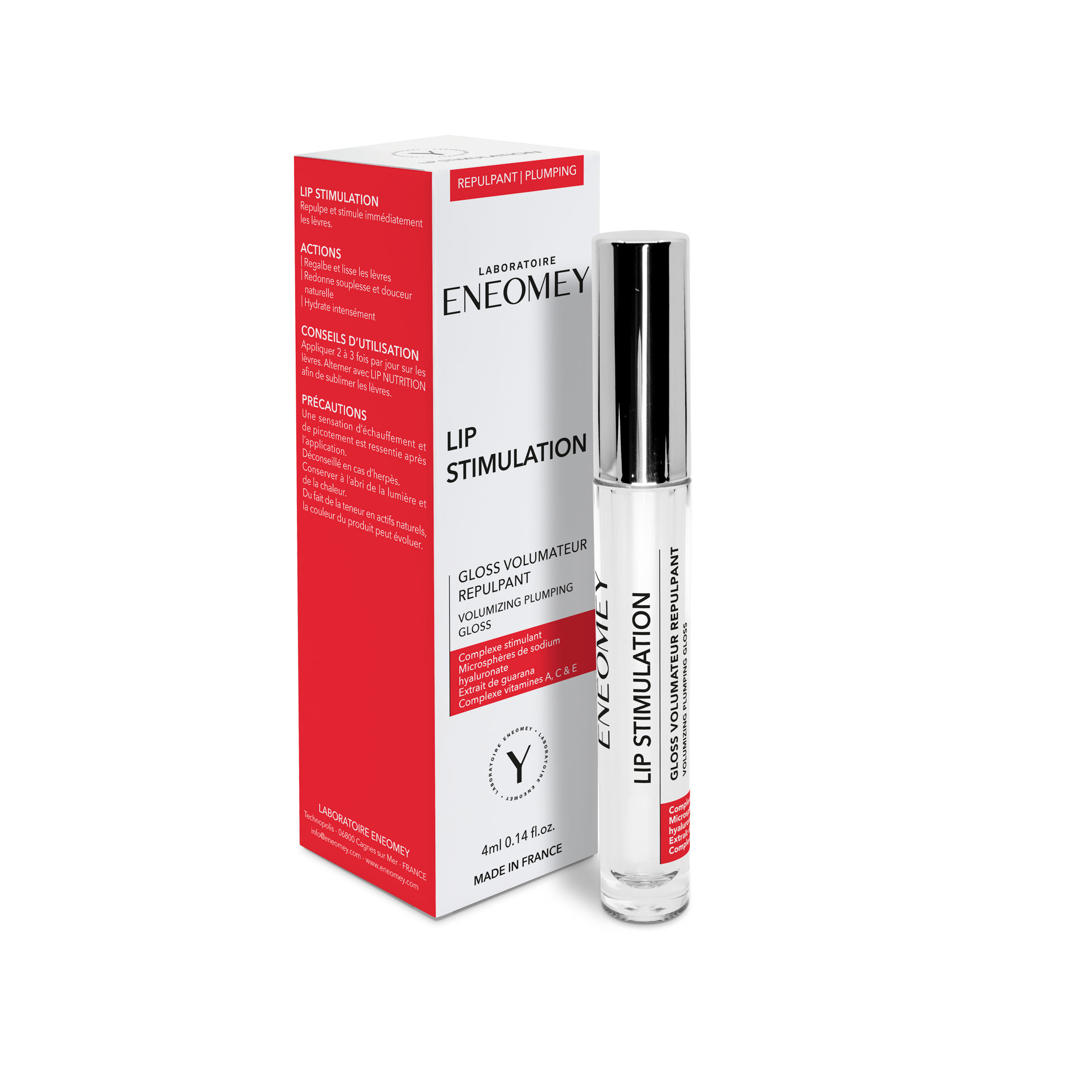 ENEOMY LIP STIMULATION (4ml)
VOLUMIZING PLUMPING GLOSS
