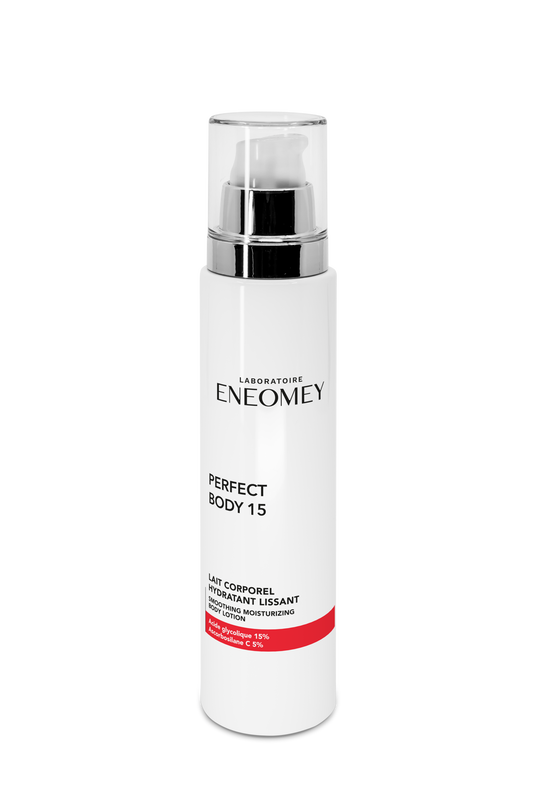 ENEOMEY PERFECT BODY 15 (150ml)
SMOOTHING MOISTURIZING BODY LOTION FOR A SMOOTH AND UNIFIED SKIN WITH A SOFT AND SILKY TOUCH.