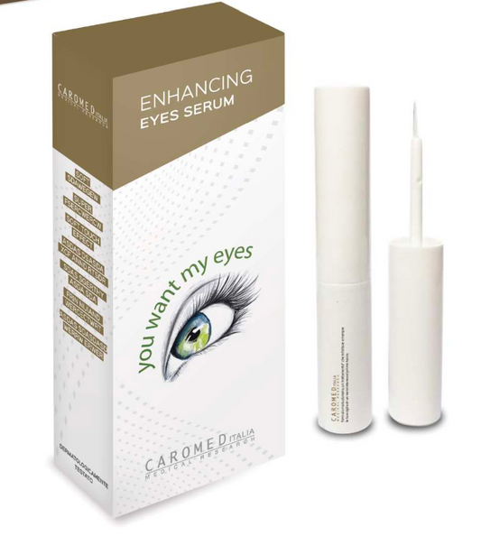 YOU WANT MY EYES (3ml)
You Want My Eyes is a serum that significantly lengthens the lashes, strengthens them and improves their density and structure.

The results are visible after only 2-3 weeks of daily application. The revolutionary formula of You Want My Eyes is a perfect combination of substances that stimulate growth and moisturizing and restorative ones.