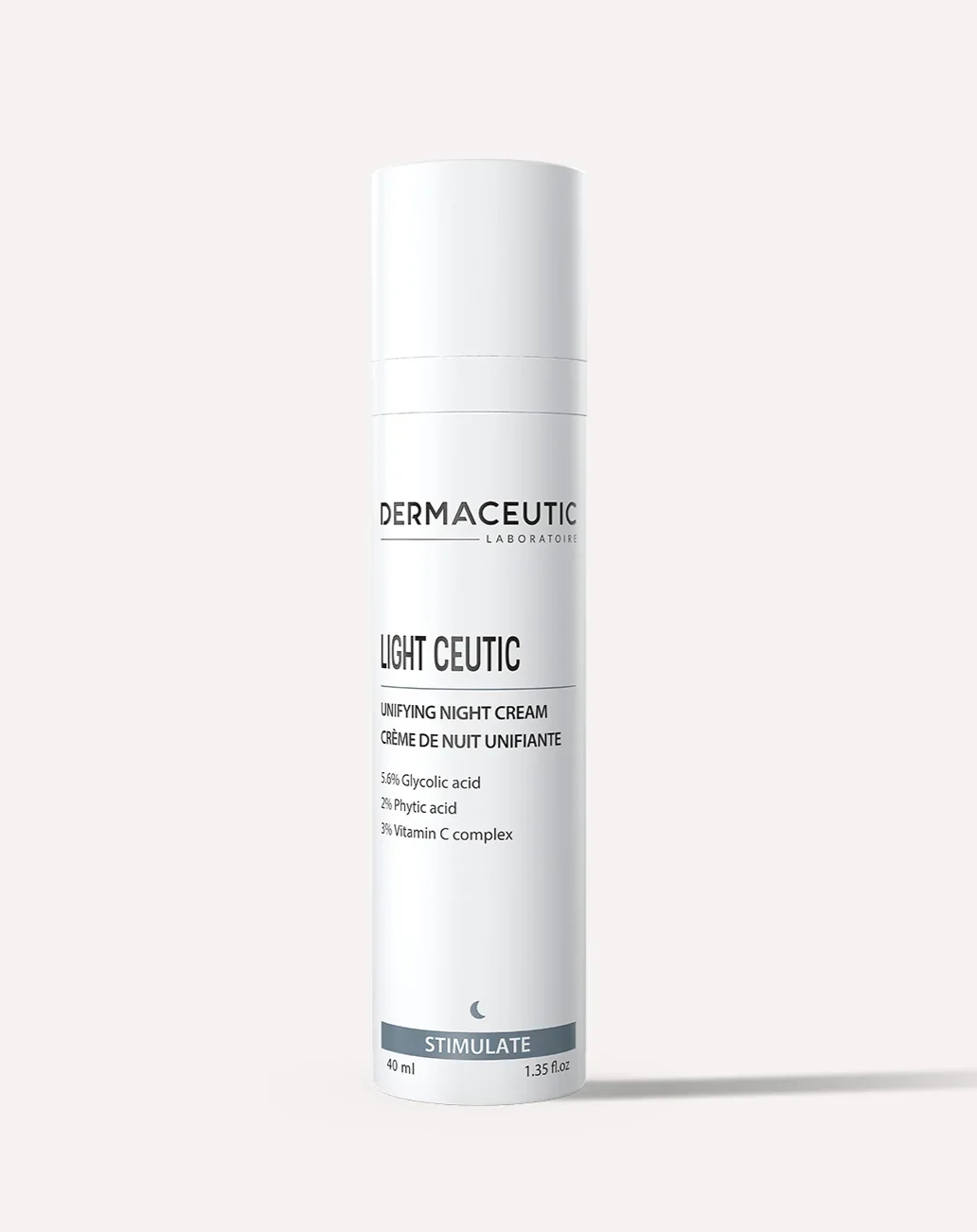DERMACEUTIC LIGHT CEUTIC (40 ml)
UNIFYING NIGHT CREAM