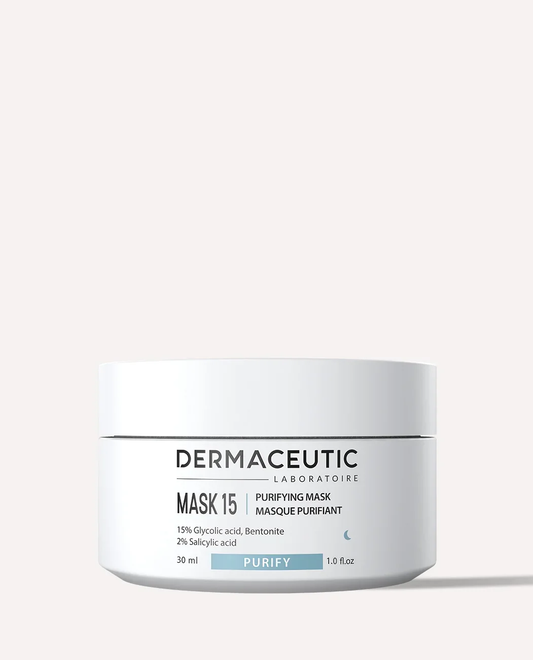 DERMACEUTIC MASK 15 (30 ml)
PURIFYING FACE MASK